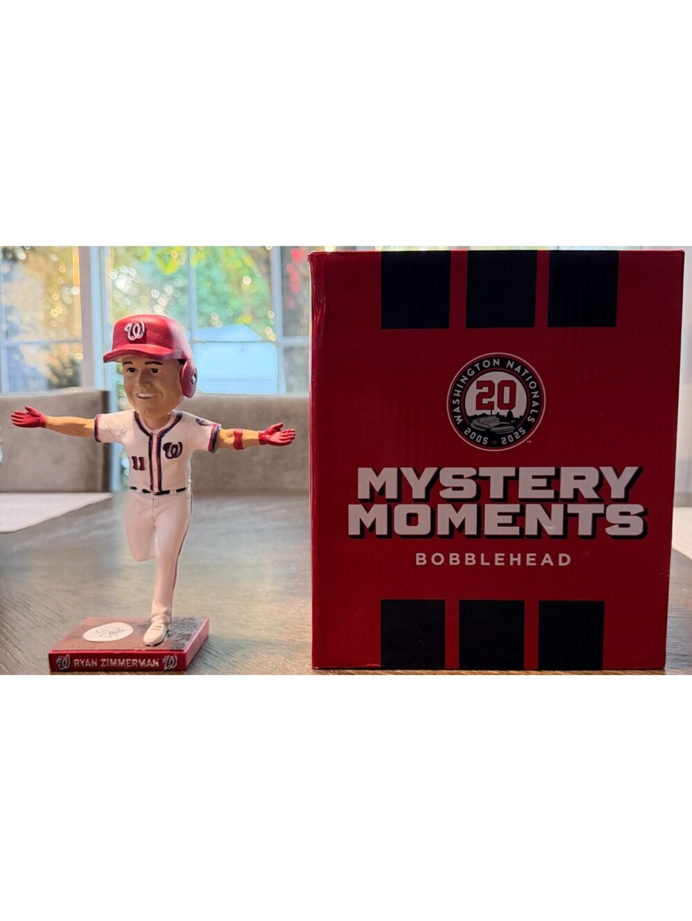Ryan Zimmerman Washington Nationals Mystery Moments Bobblehead SGA 2025 NIB Nats